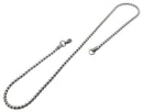 Stainless Steel Round Box Chain Necklace 3.5 MM