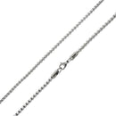 Stainless Steel Round Box Chain Necklace 3.5 MM