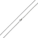 Stainless Steel Rollo Chain Necklace 2.5 MM