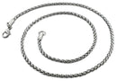 Stainless Steel Spiga Chain Necklace 3MM