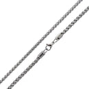 Stainless Steel Spiga Chain Necklace 5MM