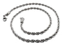 Stainless Steel Rope Chain Necklace 4MM