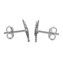 Sterling Silver Star Fish Earrings