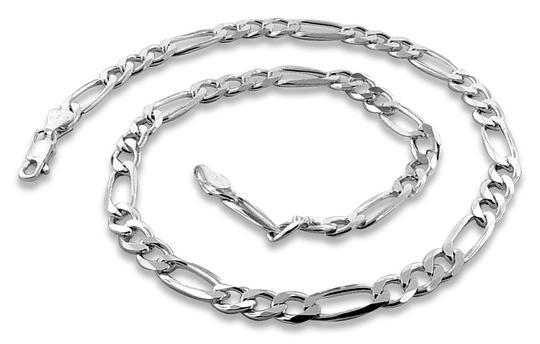 Sterling Silver Figaro Chain 6mm