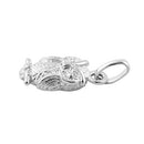 Sterling Silver Owl Pendant