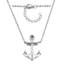 Sterling Silver Anchor Necklace