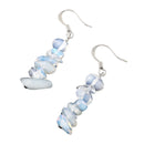 Opalite Chips Dangle Earrings (Not Sterling Silver)