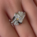 Sterling Silver Classy Marquise CZ Ring