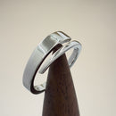 Sterling Silver End Bar Ring