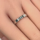 Sterling Silver 3MM Flat Wedding Band