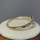 Solid 14K Yellow Gold Plush Heart Ring