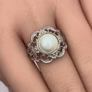 Sterling Silver Majestic Mother of Pearl Ring