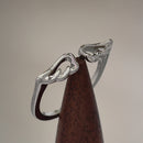 Sterling Silver Angel Wings Ring