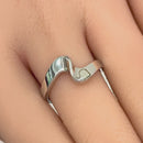 Sterling Silver Contort Ring
