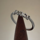 Sterling Silver "Peace" Ring