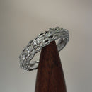 Sterling Silver Elysian Round Cut Clear CZ Ring
