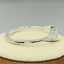 Sterling Silver Triple Marquise White Lab Opal Ring