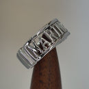 Sterling Silver Men's MARINES Ring