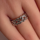 Sterling Silver Celtic Woven Ring