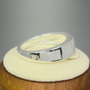 Sterling Silver 5 Bar Mother of Pearl Ring