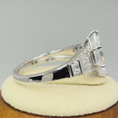 Sterling Silver Marquise Clear CZ Ring