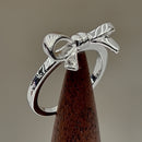 Sterling Silver Bow Ring