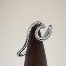 Sterling Silver Ocean Wave Ring