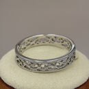 Sterling Silver Unique Band Ring