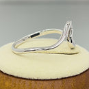 Sterling Silver Ocean Wave Ring