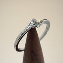 Sterling Silver Small Wave Ring