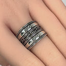 Sterling Silver Bali Design Ring