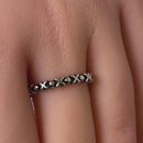 Sterling Silver X & O Stackable Ring