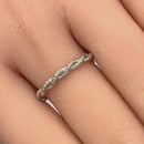 Sterling Silver Twisted Rope Ring