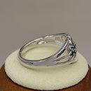 Sterling Silver Flower Ring