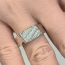 Sterling Silver Men's CZ Rings