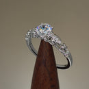 Sterling Silver Timeless Round Cut Clear CZ Engagement Ring