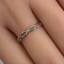 Sterling Silver Braided Ring