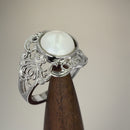 Sterling Silver Majestic Mother of Pearl Ring