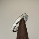 Sterling Silver Seamless Mother of Pearl Ring