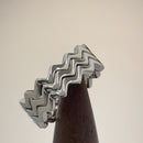 Sterling Silver 3 ZigZag Band Ring