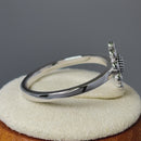 Sterling Silver Sun Flower Ring