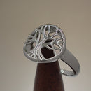 Sterling Silver Tree of Life  Ring