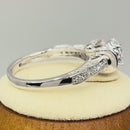 Sterling Silver Lavish Round Cut Clear CZ Ring