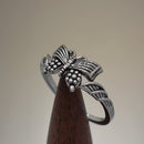 Sterling Silver Butterfly Ring