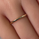 Solid 14K Yellow Gold 2mm Wedding Band