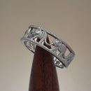 Sterling Silver Multiple Elephants Ring