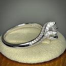 Sterling Silver Round Cut Clear CZ Ring