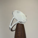 Sterling Silver Marquise Mother of Pearl Ring