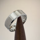 Sterling Silver Wedding Band Ring 8mm