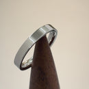 Sterling Silver 3MM Flat Wedding Band